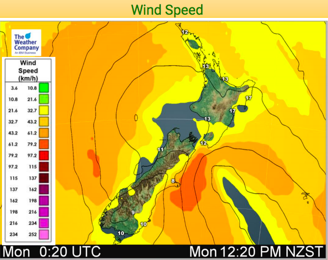 NZ this week Two different sets of weather across the two main islands